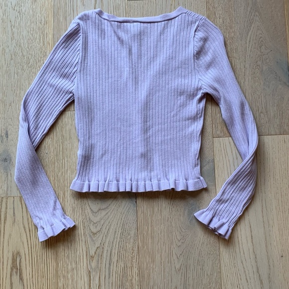 lavender purple cardigan - Picture 4 of 4